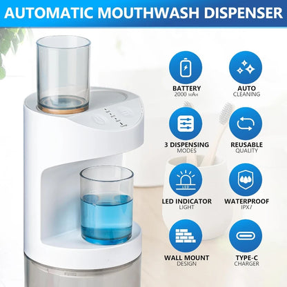 Automatic Mouthwash Dispenser