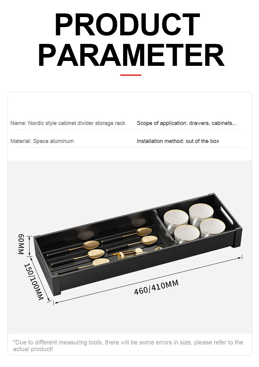 Adjustable Drawer Organizer