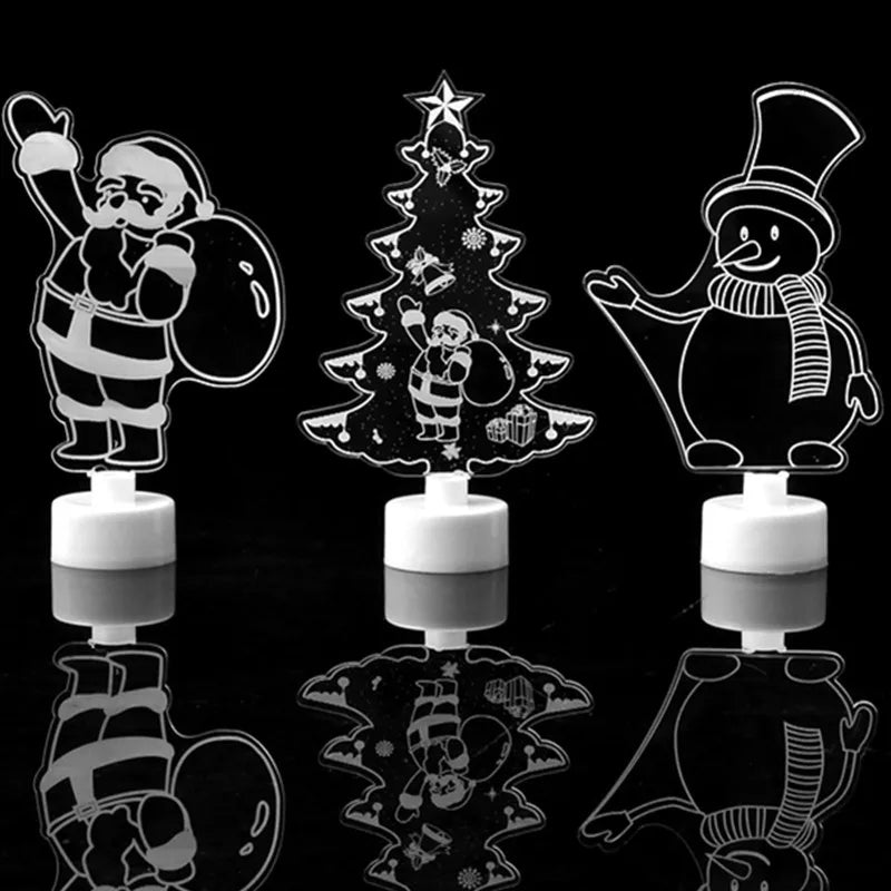 Acrylic Christmas Lighting