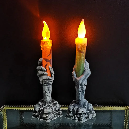 Skeletons Ghost Candles