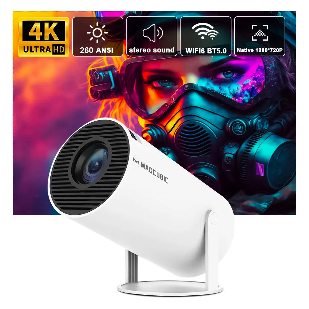 Transpeed HY300 Pro 4K WiFi6 Projector