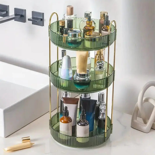 rotation organizer. bathroom organizer, kitchen organizer