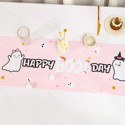 Halloween Ghost Table Runner