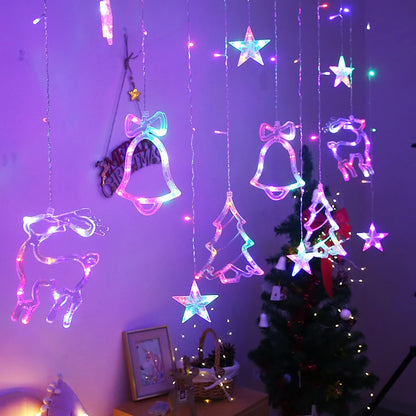 LED Star Curtain