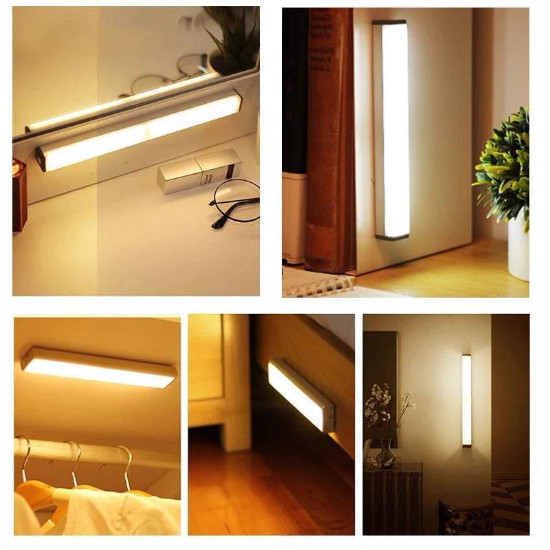 Type C Rechargeable Motion Sensor LED Night Light