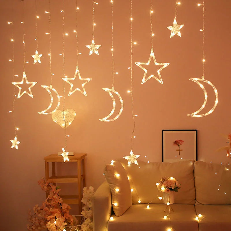 LED Star Curtain