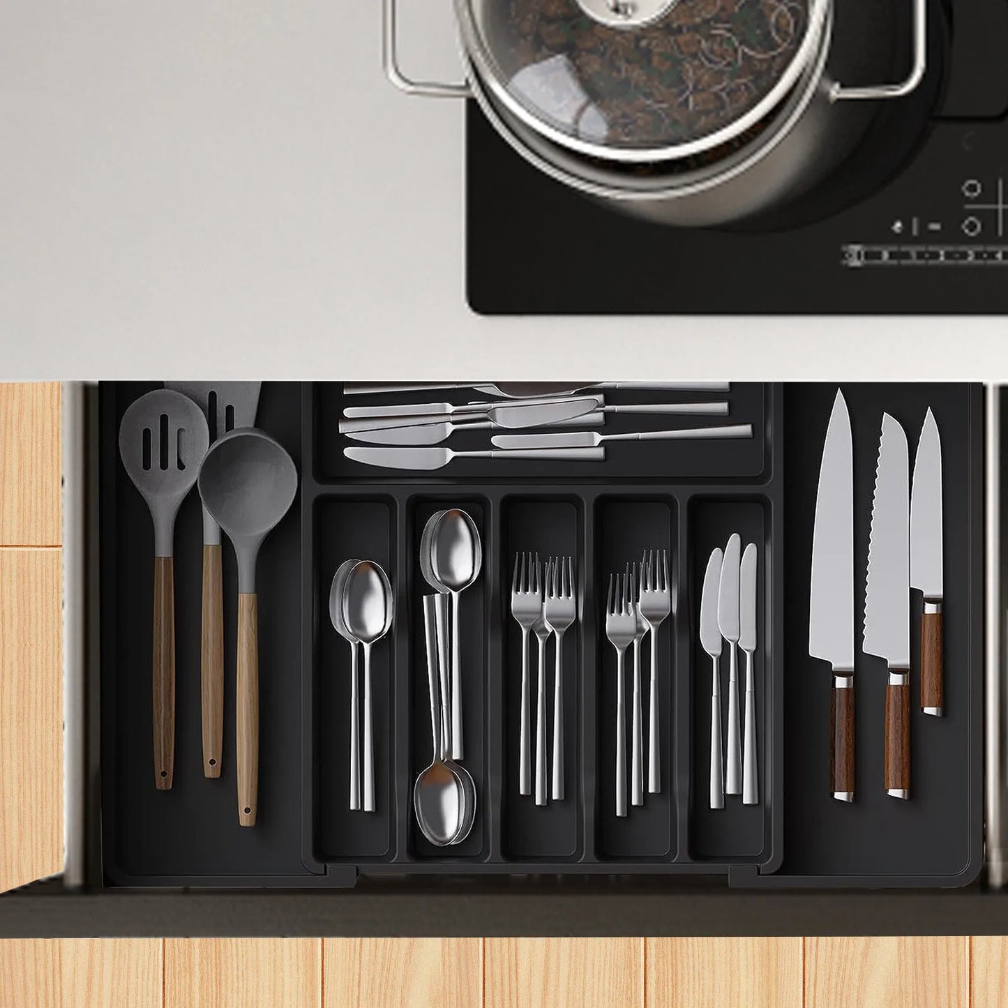 Expandable Silverware Organizer