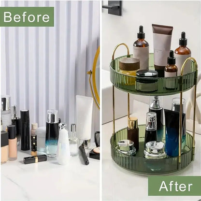 360° Rotating Makeup Organizer