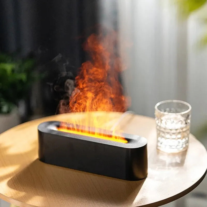 Flame Aroma Diffuser Humidifier