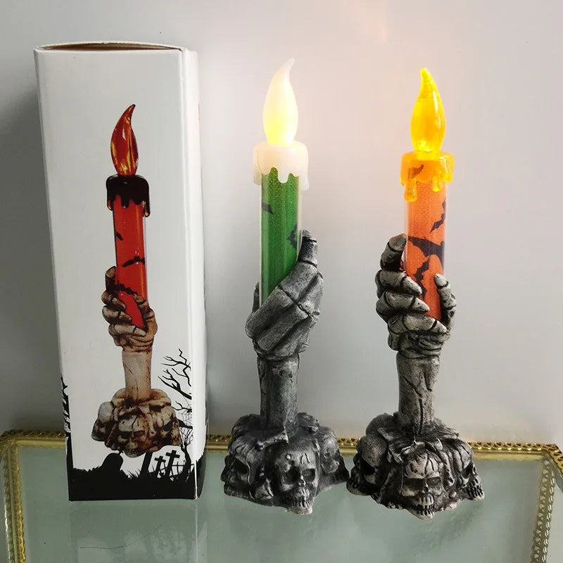 Skeletons Ghost Candles