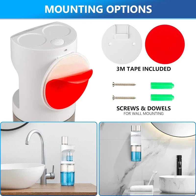 Automatic Mouthwash Dispenser