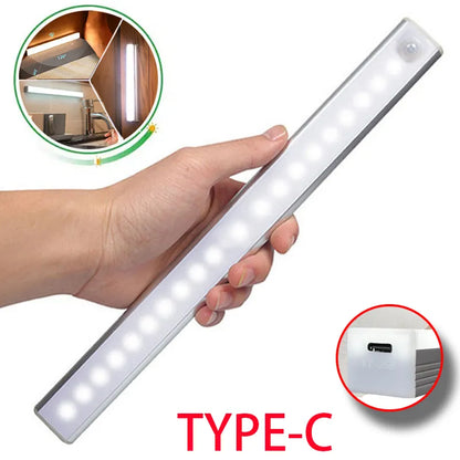 Type C Rechargeable Motion Sensor LED Night Light