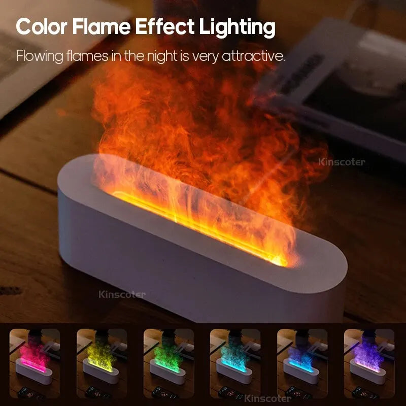 Flame Aroma Diffuser Humidifier