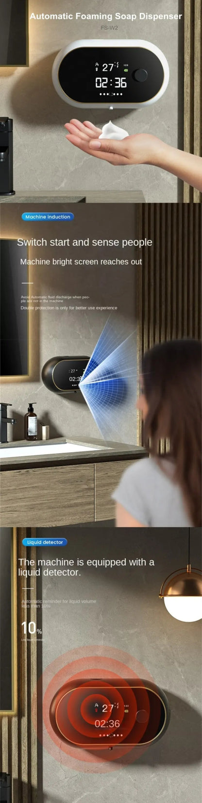 Automatic Soap Dispenser - Ziarra home