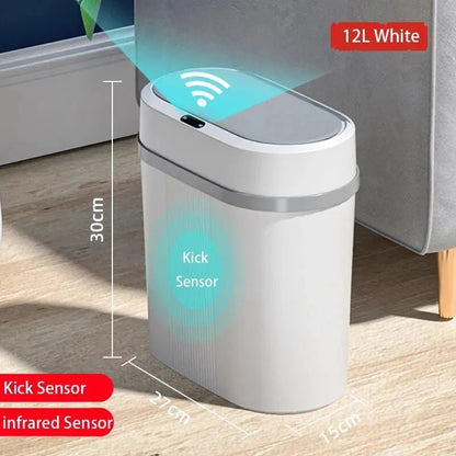 Bathroom trash can with motion sensor - Ziarra home