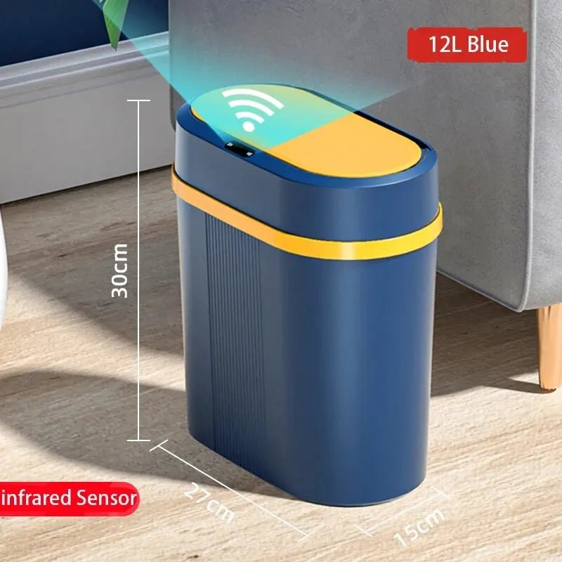 Bathroom trash can with motion sensor - Ziarra home