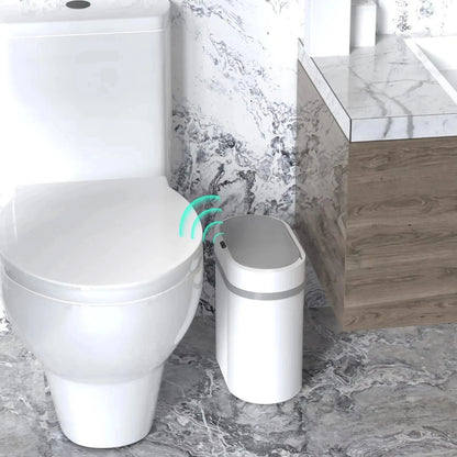 Bathroom trash can with motion sensor - Ziarra home