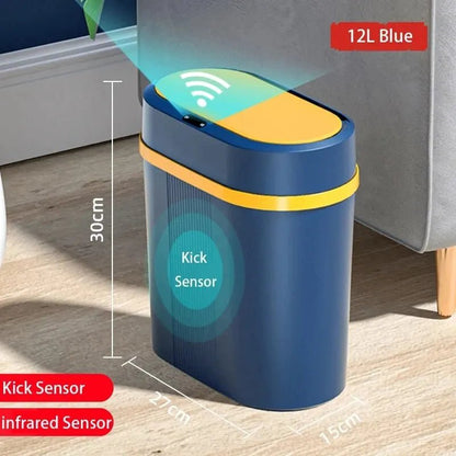 Bathroom trash can with motion sensor - Ziarra home