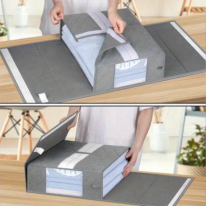 Sheet Set Storage Box Organizer