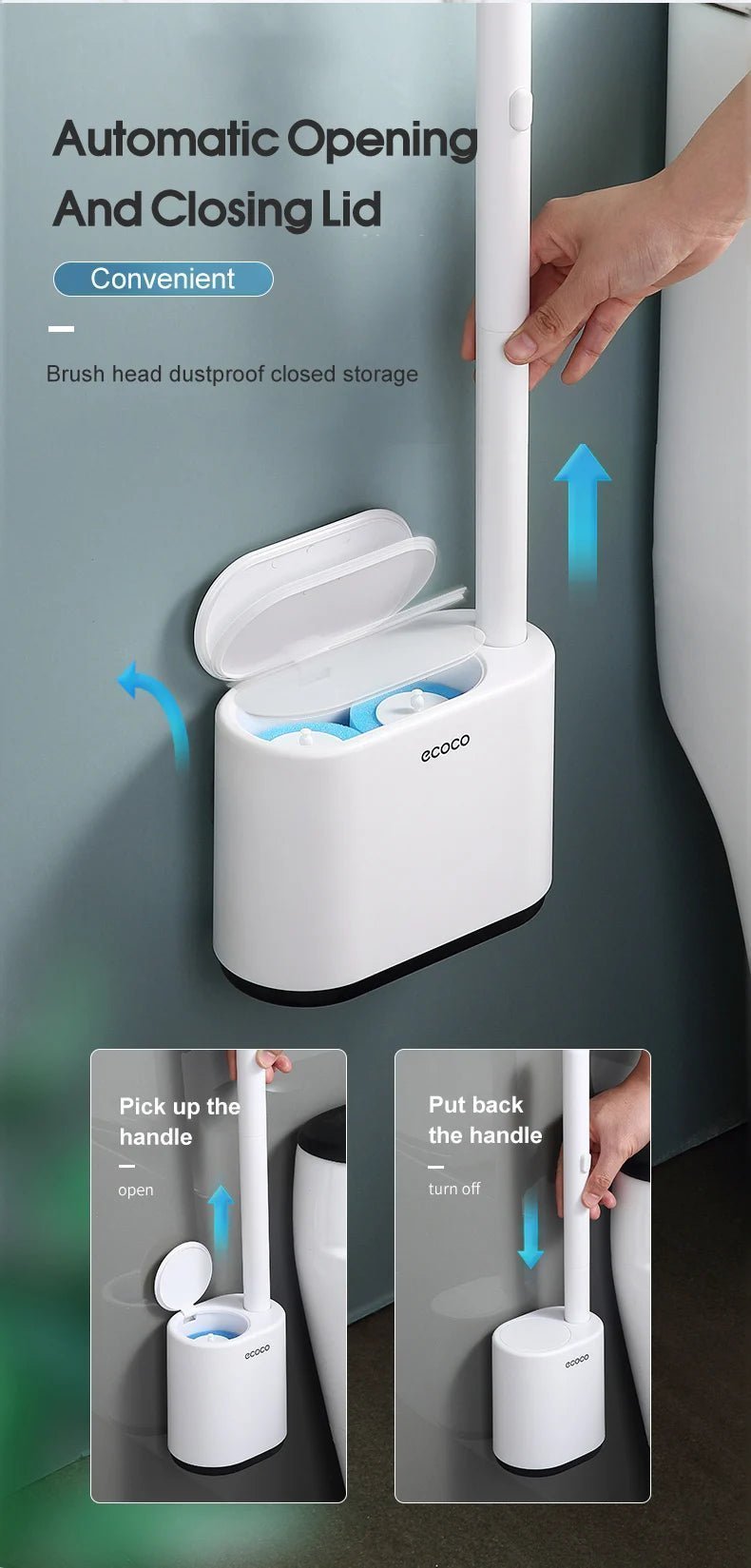 Disposable Toilet Brush - Ziarra home