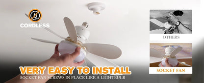 LED Ceiling Fan with Remote Control - Ziarra home