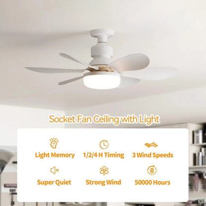 LED Ceiling Fan with Remote Control - Ziarra home