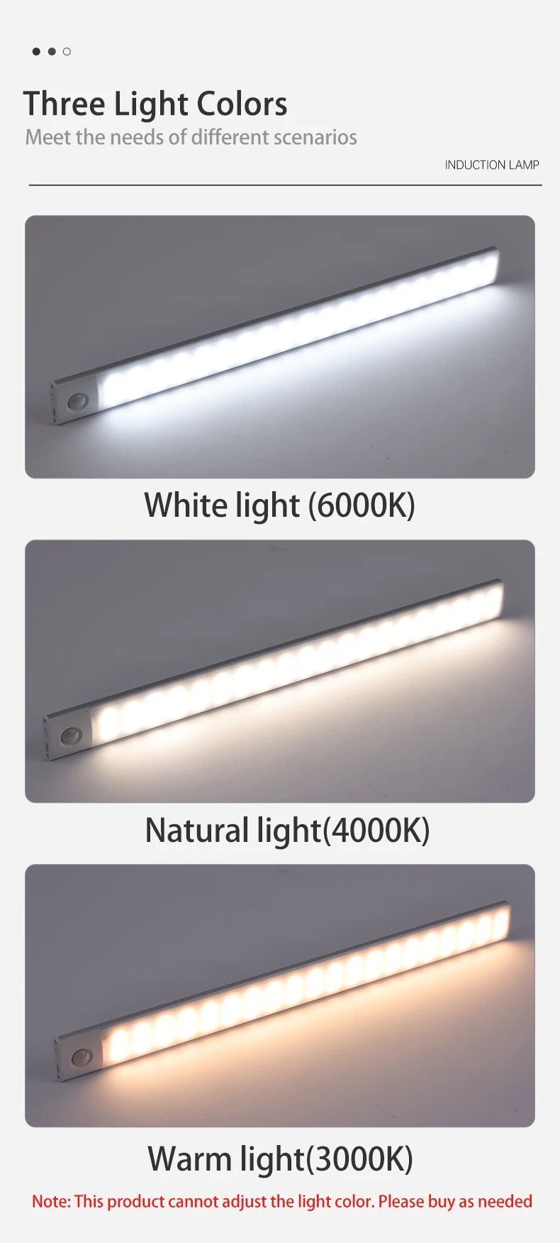 LED Light with Motion Sensor - Ziarra home