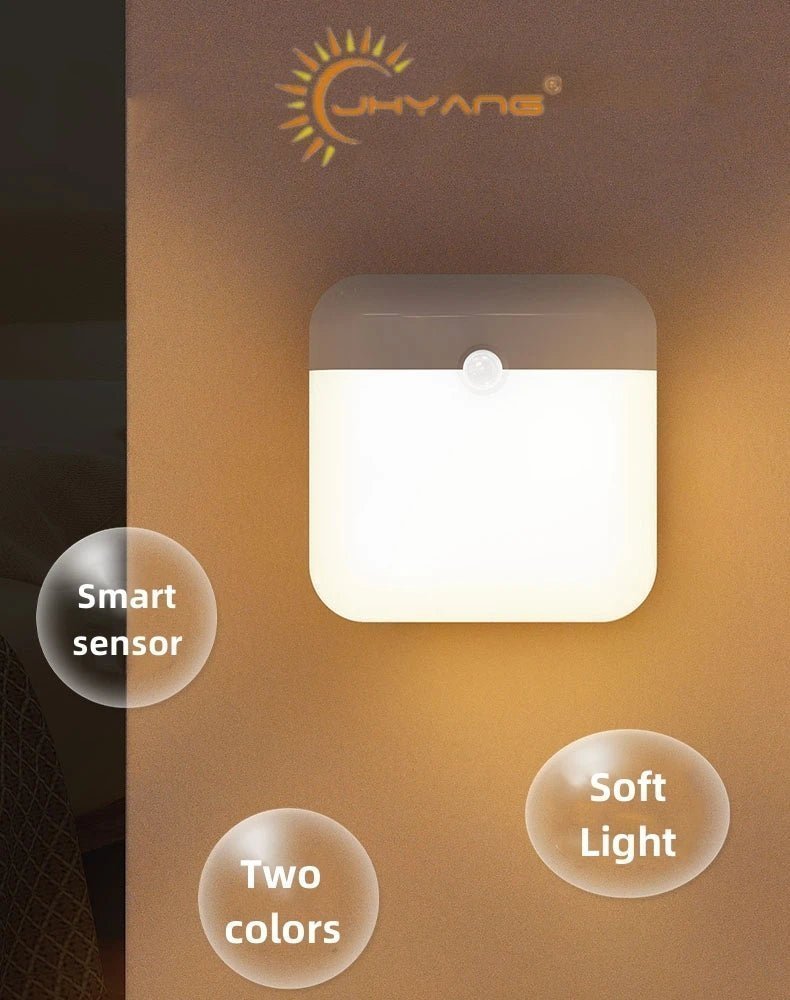 Motion Sensor Square Lamp - Ziarra home