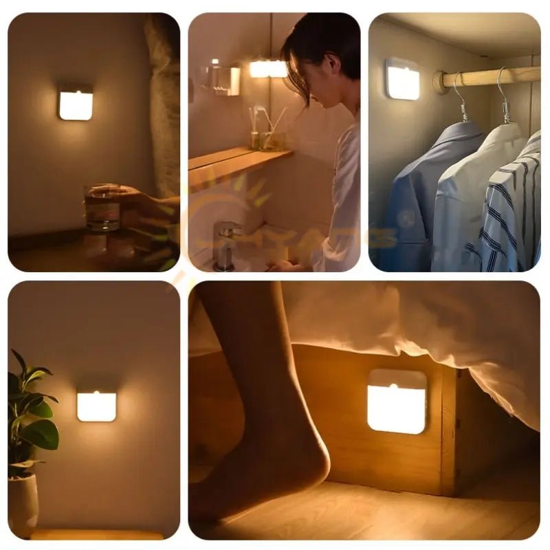 Motion Sensor Square Lamp - Ziarra home