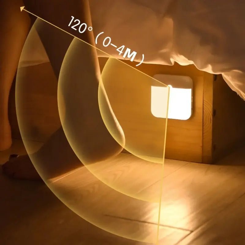 Motion Sensor Square Lamp - Ziarra home