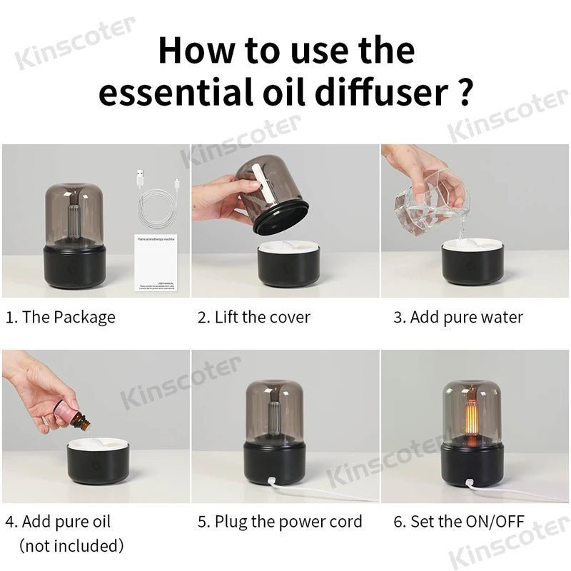 Portable Mini Aroma Diffuser - Ziarra home