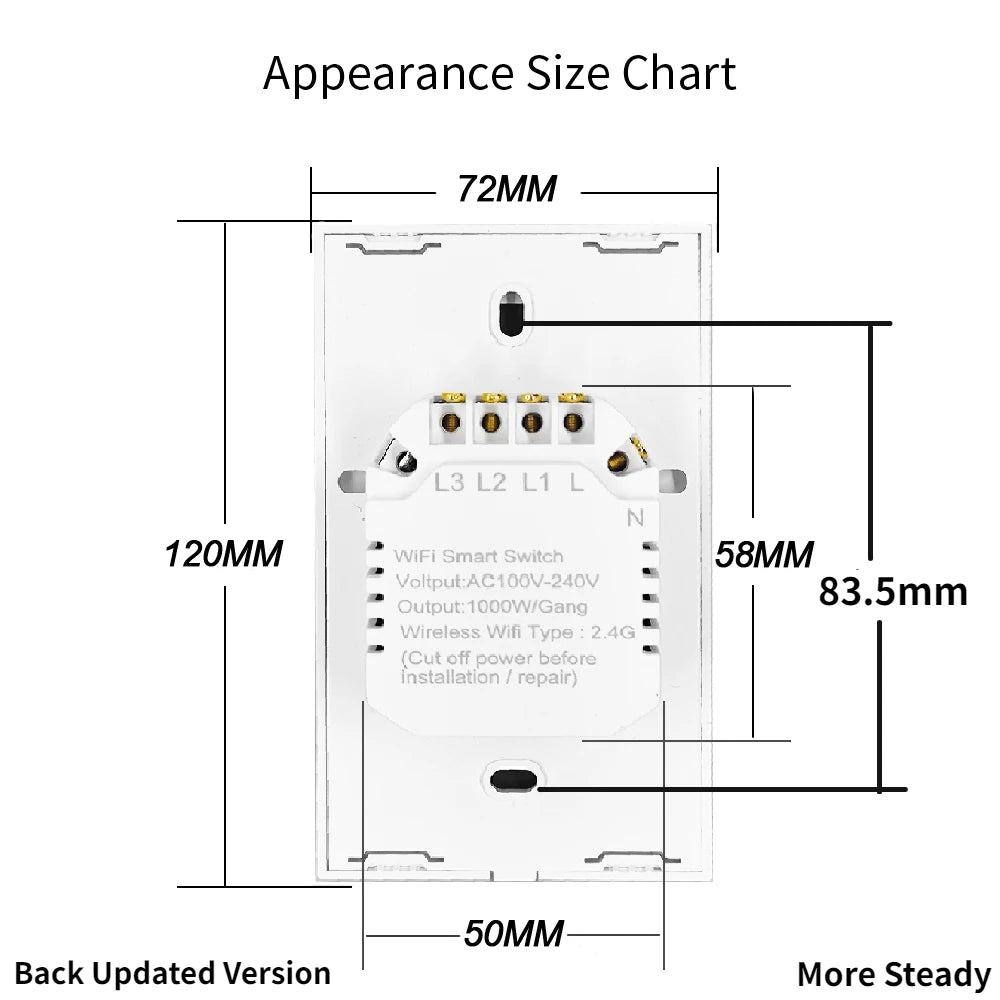 Smart Wall Switch - Ziarra home