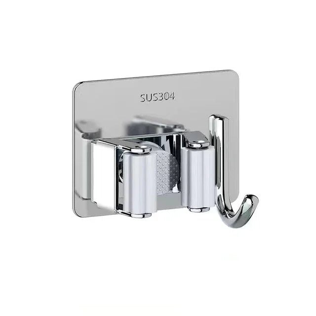 Stainless Steel Mop Holder Hook Wall - Ziarra home