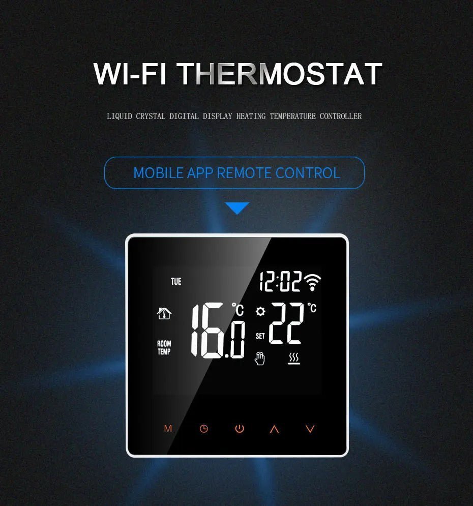 Termostato Inteligente com WiFi - Ziarra home