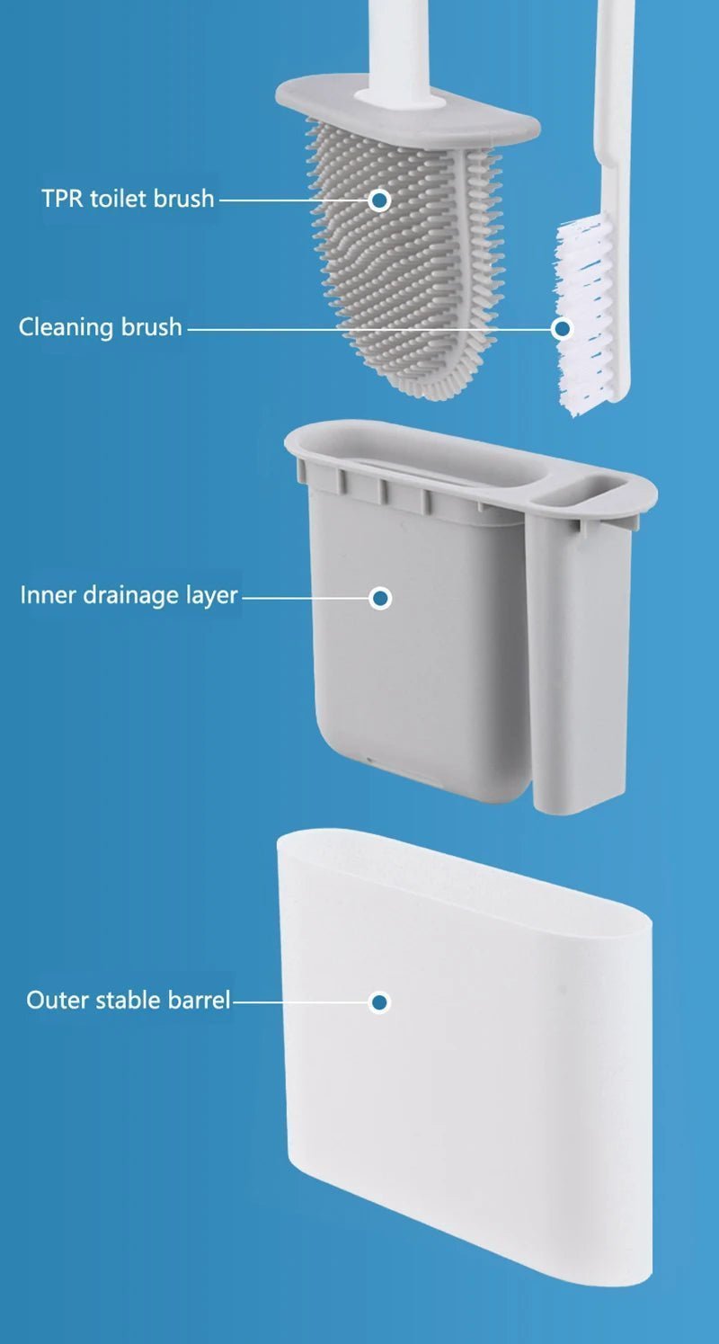 Toilet brush Wall - mounted - Ziarra home