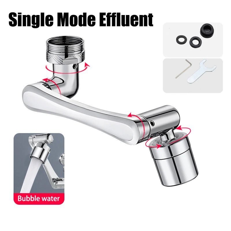 Universal 1080° Swivel Robotic Arm Faucet Extension - Ziarra home