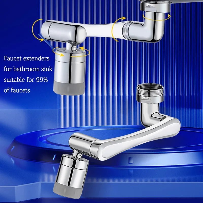 Universal 1080° Swivel Robotic Arm Faucet Extension - Ziarra home